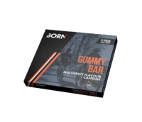 Born, Gummy Bar + Caffeïne, Multifruit, 3x 30g, 1 Stuks